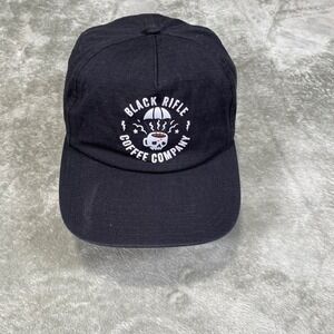 Black Rifle Coffee Company Hat Skull Logo‎ Adjustable Black Cap